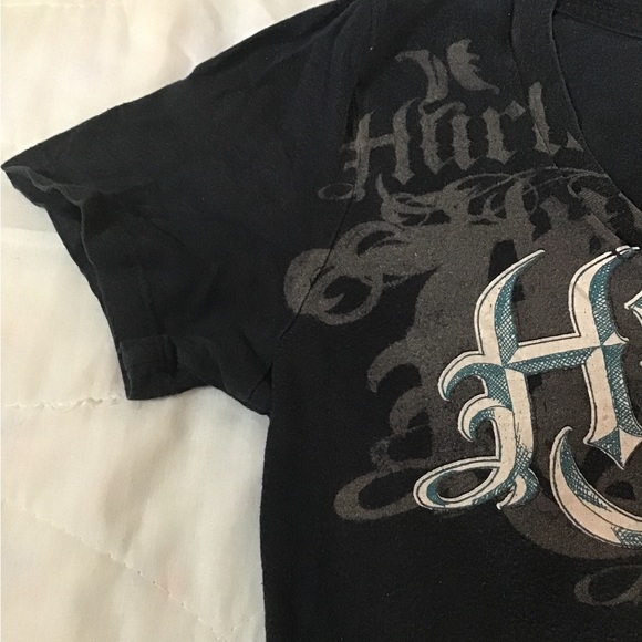 Women’s size small Hurley V-neck short sleeve T-shirt Z - Picture 4 of 7
